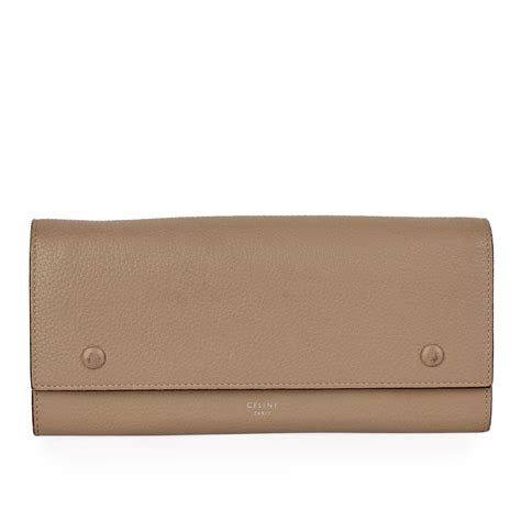 flap wallet celine|Celine Calfskin Large Multifunction Flap Wallet Orange – .